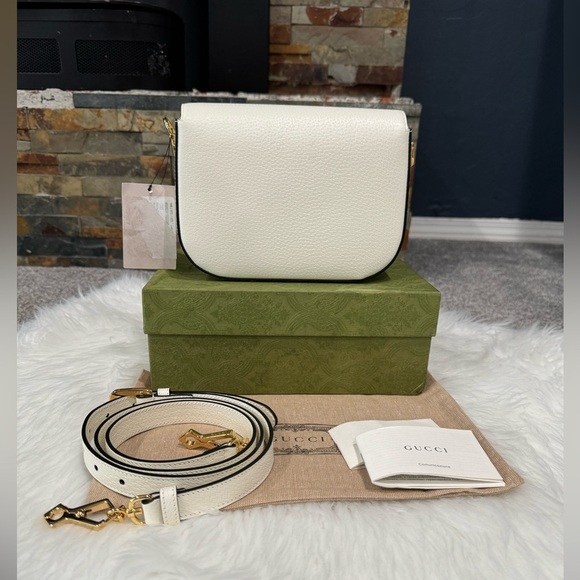 Gucci Adidas Black and White leather Bag - Picture 4 of 16